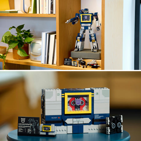 Lego ® ikoner transformere: soundwave - transformator samling - 10358