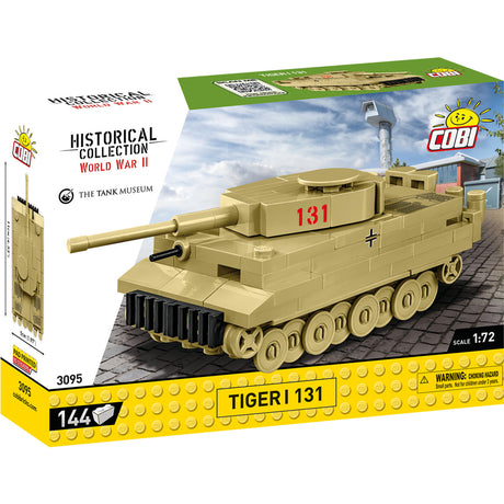 Cobi tiger i 131 constructiespeelgoed (schaal 1:72)