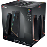 Trust GXT 609 Zoxa RGB-belyst højttalersæt PC-højttaler (sort, RGB LED)