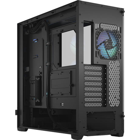 Fractal design pop xl air rgb stort tårnhus (sort | 2x usb-a | rgb | hærdet glas)