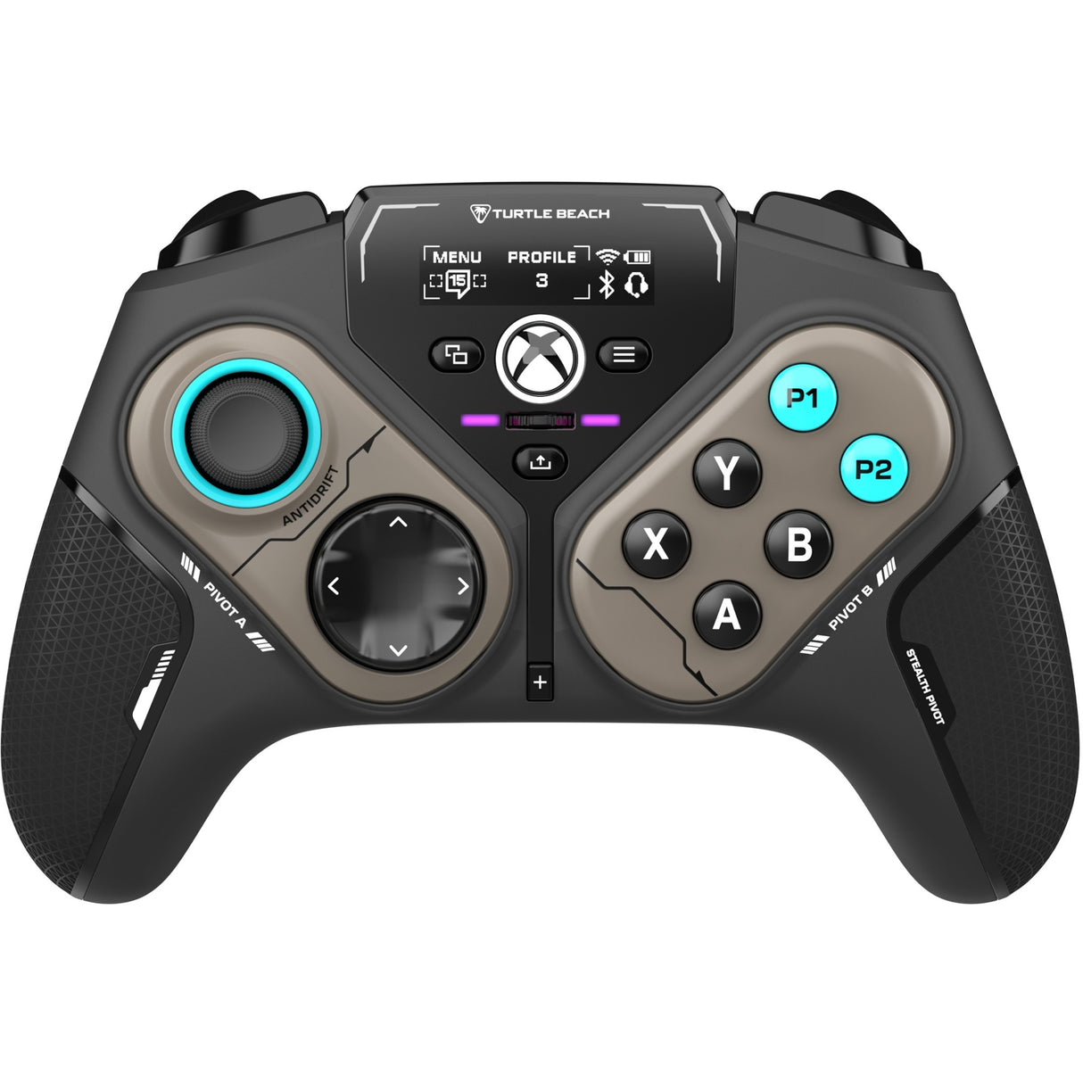 Turtle Beach Stealth Pivot trådløs smart controller (sort, 2,4 GHz Bluetooth USB, pc, Xbox, Android)