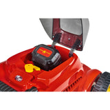Wolf-garten Lycos 40 370 m 40 li-ion batteri plæneklipper (rød, batteri inkluderet)