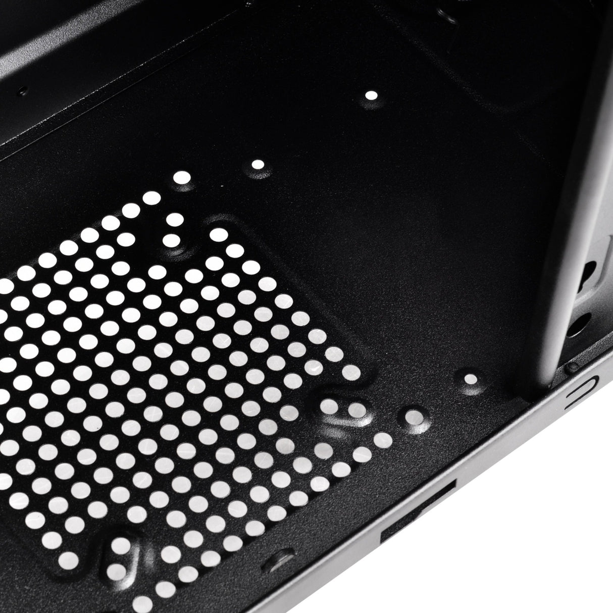 Silverstone sst-ps13b midi tårnhus (sort | 2x USB-A)