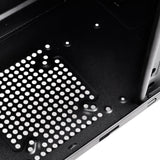 Silverstone sst-ps13b midi tårnhus (sort | 2x USB-A)