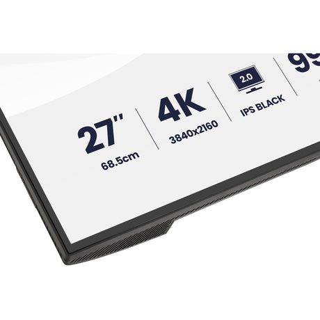 Iiyama prographic hb2701uhsnp-b1 27 4k uhd-skærm (sort (mat), hdmi, displayport, usb-c, lyd)