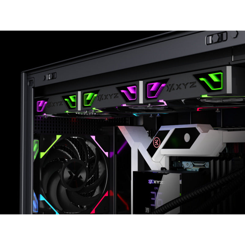 Xyz pc gear hydrotemp aio 360 vandkøling (sort, argb, pwm)