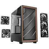 Antec Flux Midi Tower-hus (sort | 2x USB-A | 1x USB-C | hærdet glas)