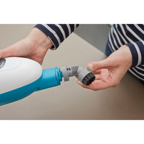 Black+Decker FSMH13E10-QS 1300W 10-i-1 dampmoppe med tilbehør Damprenser (hvid)
