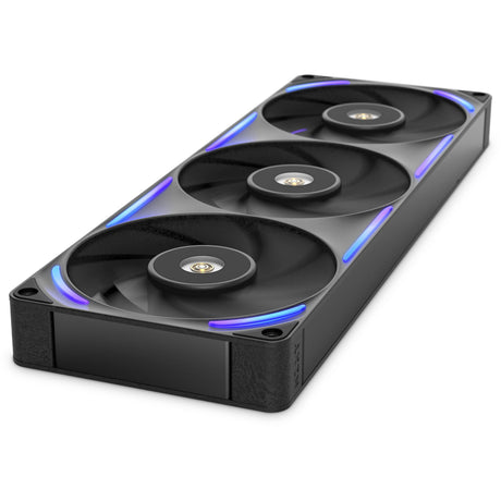 Nzxt f360x rgb kabinet blæsere (sort, 3 stykker, 360 x 120 x 30 mm, pwm)