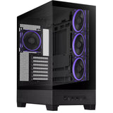 Asus a31 plus midi tårnhus (sort | 2x USB-A | 2x USB-C | hærdet glas)
