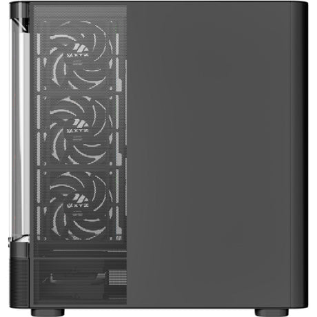 Xyz PC Gear Quantum Pro Midi Tower Case (sort | Vindue)