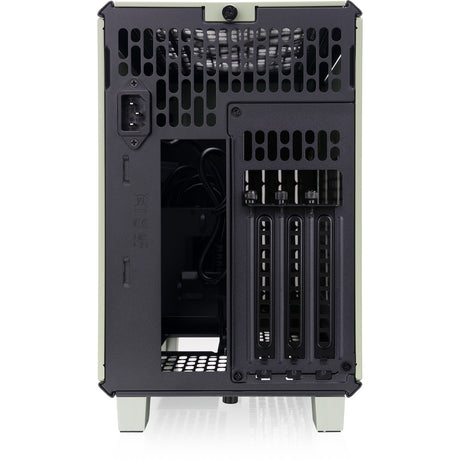 Thermaltake tr100 ws matcha green mini tower behuizing (lichtgroen | 2x usb-a | 1x usb-c)