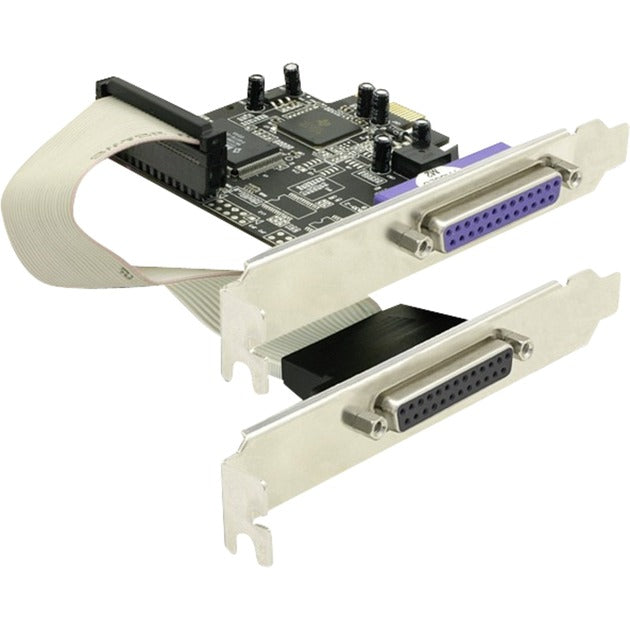 Delock PCI Express-kort 2x parallelt interface-kort (sort)
