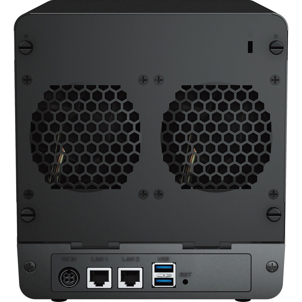 Synology diskstation ds423 nas (sort, 2x rj-45, 2x usb-a 3.2 (5 gbit s))