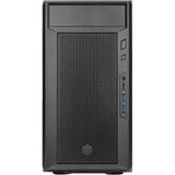 Silverstone fara 311 midi tårnhus (sort | 3x USB-A)