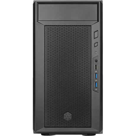 Silverstone fara 311 midi tårnhus (sort | 3x USB-A)