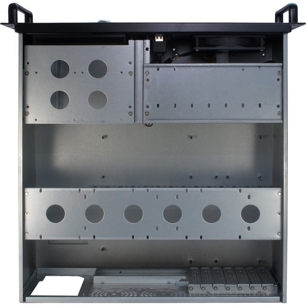 Inter-tech ipc 4088-s rackhus (sort | 2x USB-A)
