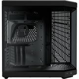 Hyte y70 midi tårnhus (sort | 2x USB-A | 1x USB-C | hærdet glas)