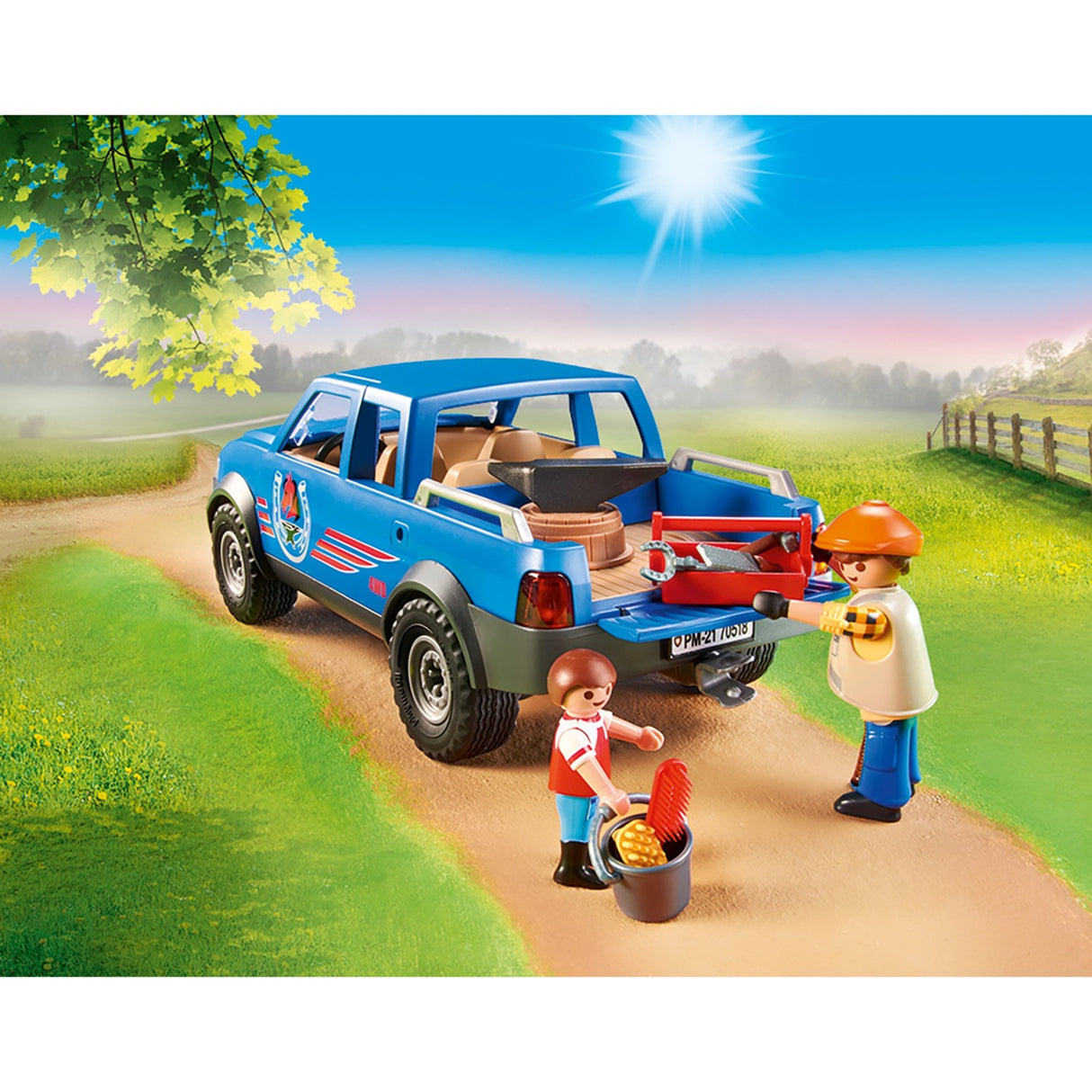Playmobil land - mobilt beslagslegetøj (70518)