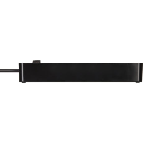 Brennerstuhl ecolor strømskinne med 2 USB-C ladestik | 4 stikkontakter | sort | 1,5m h05vv-f 3g1,5 - 1153240106