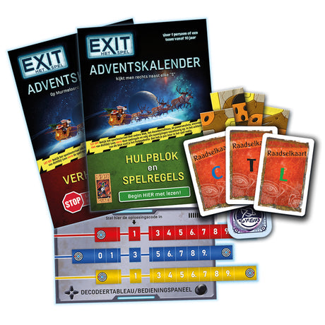999spil 999 spil exit - adventskalender det intergalaktiske løb