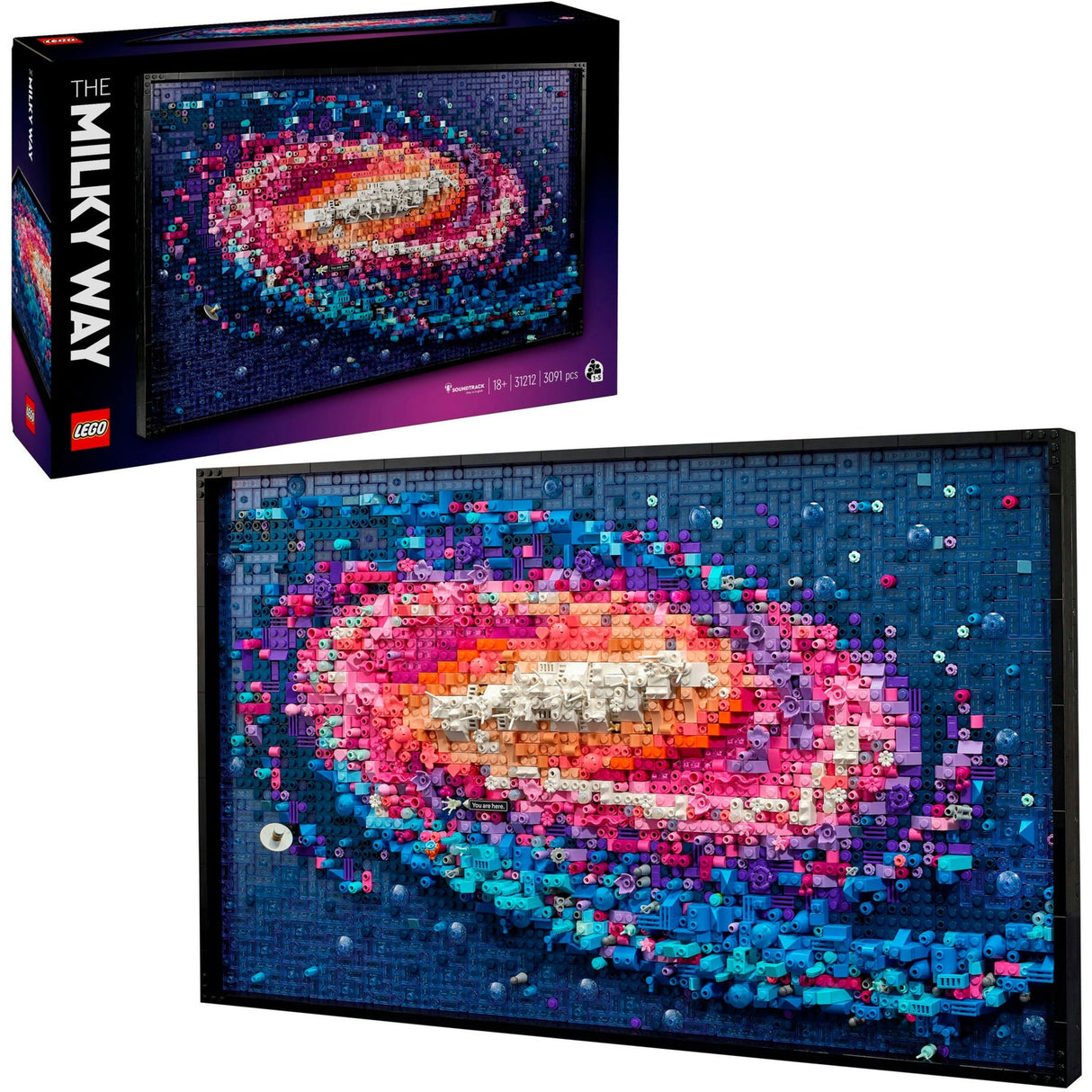 Lego kunst galaksen - 31212