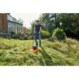 Black+decker 1200w hover plæneklipper hover plæneklipper 30cm klippebredde - bemwh551-qs
