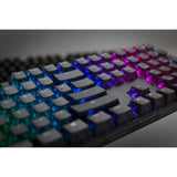 Ducky one 3 aura rgb mekanisk tastatur (sort, us-layout (qwerty), cherry mx brown, 100%, abs double shot, hot swap)