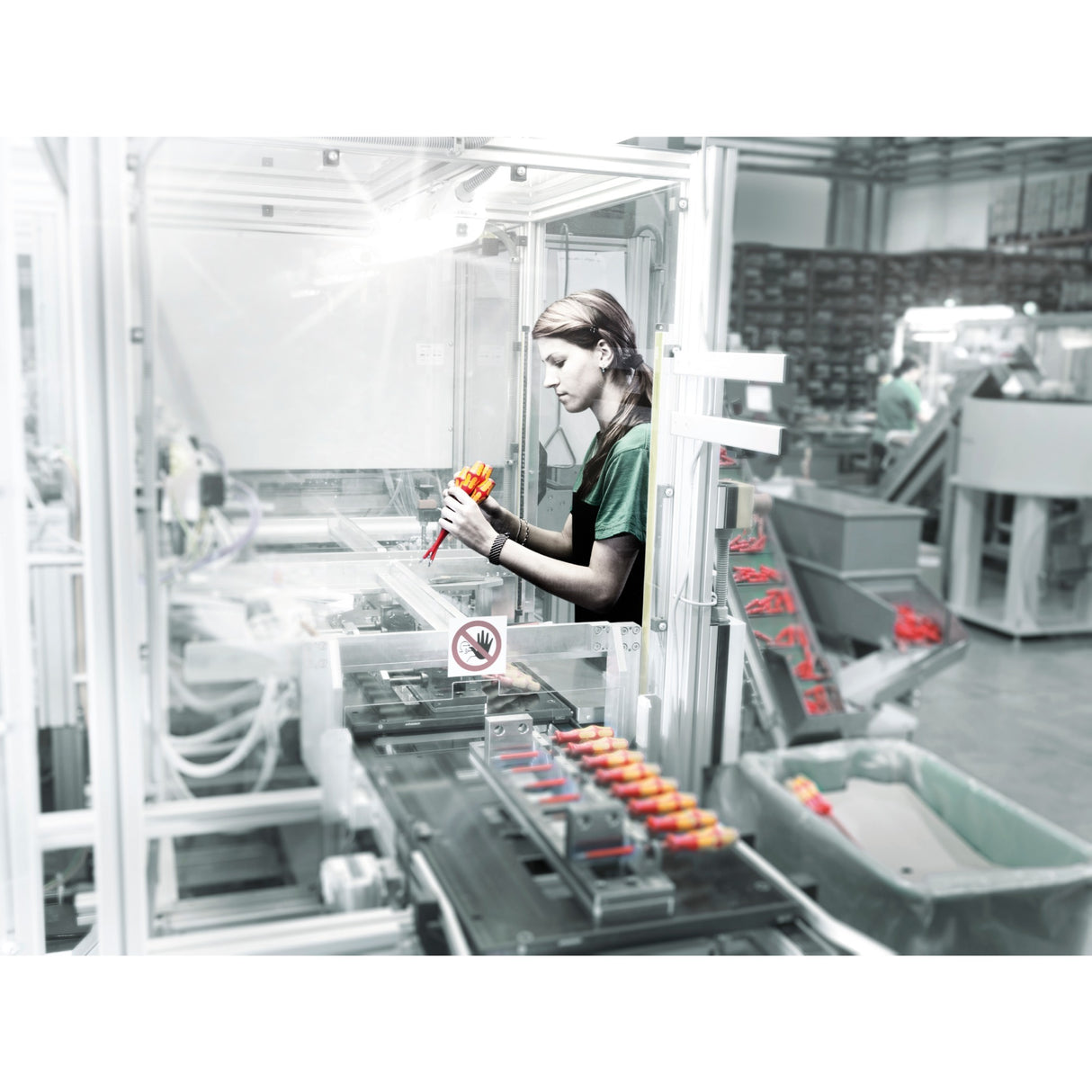 Wera 160 i 165 i 7 skruetrækkersæt kraftform plus serie 100 + spændingstester + holder, 7-delt - 1 stk. - 05006148001
