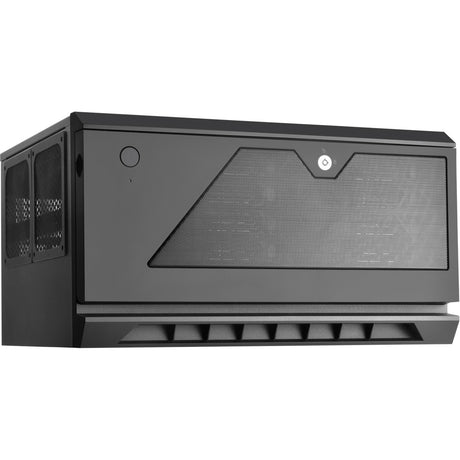 Silverstone CS381b v1.1 rackhus (sort | 2x USB-A 3.2 (5 Gbit s) | 2x lyd)