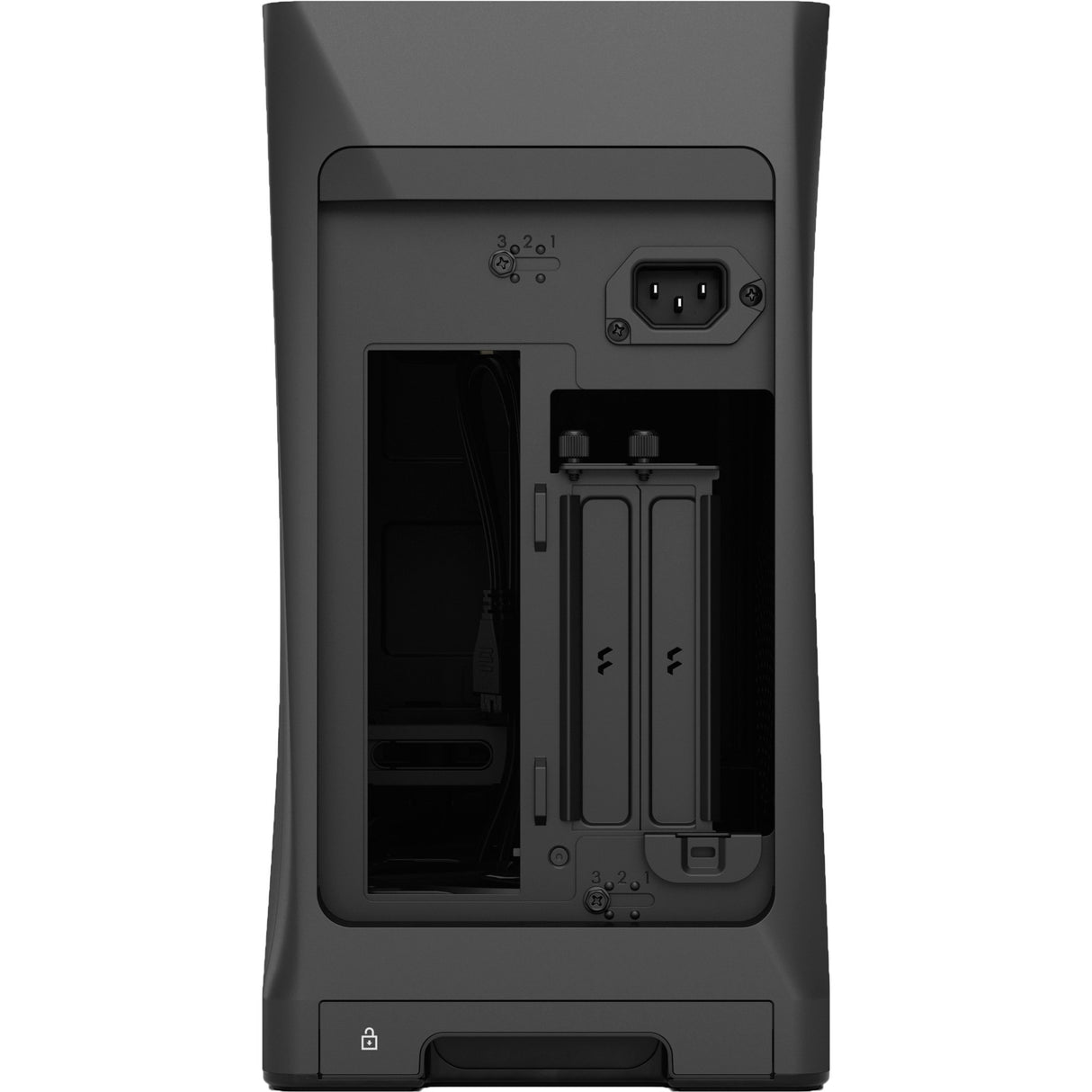 Fractal design æra 2 kul mini tårnhus (mørkegrå | 2x USB-A | 1x USB-C)