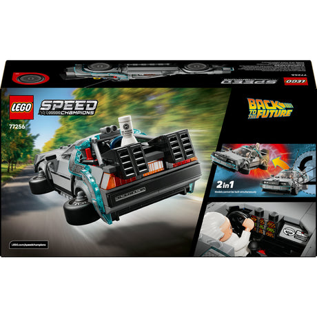Lego speed champions tidsmaskine fra tilbage til fremtiden - 77256