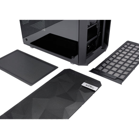 Fractal design meshify c midi tårnhus (sort | 2x USB-A | hærdet glas)