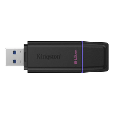 Kingston datatraveler exodia 512 gb usb-stick (zwart lila, usb-a 3.2 gen 1 (5 gbit s))