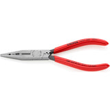 Knipex ledningstænger sort atramenteret med plastbelægning 160 mm - 1301160