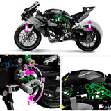 Lego Technic Kawasaki Ninja H2R Motorcykel - 42170