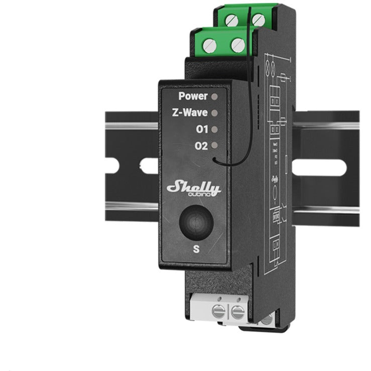 Shelly wave pro 14:00 - 2-kanals repeater - energiovervågning