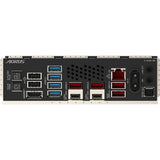 Gigabyte x870e aorus master socket am5 bundkort (sort, raid, 5 GB LAN, Wi-Fi 7, BT, lyd, ATX)