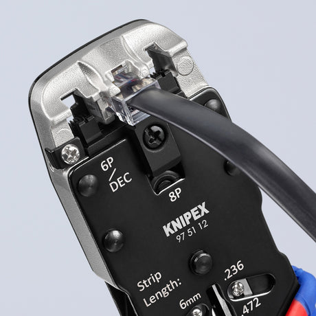Knipex 975112 krympetang til westernstik - 200mm