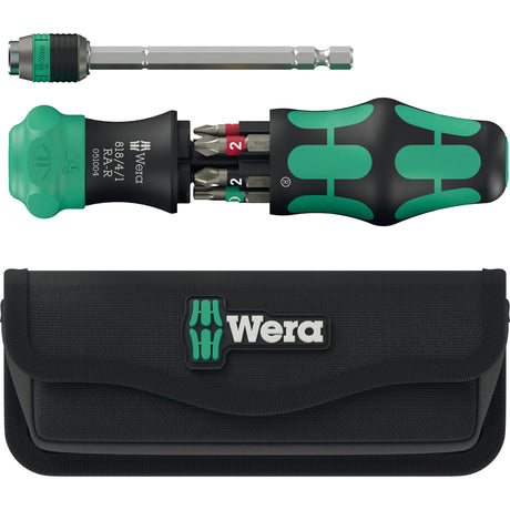 Wera kraftform kompakt 20 ra-r med taske, 6-delt bit sæt