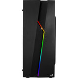 Aerocool bolt midi tårnhus (sort | 3x USB-A | RGB | vindue)