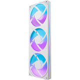Nzxt f360 rgb core case fans (hvide, 3 styk, 360 x 120 x 26 mm)