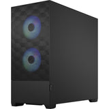 Fractal design pop air rgb midi tårnhus (sort | 2x usb-a | rgb | hærdet glas)