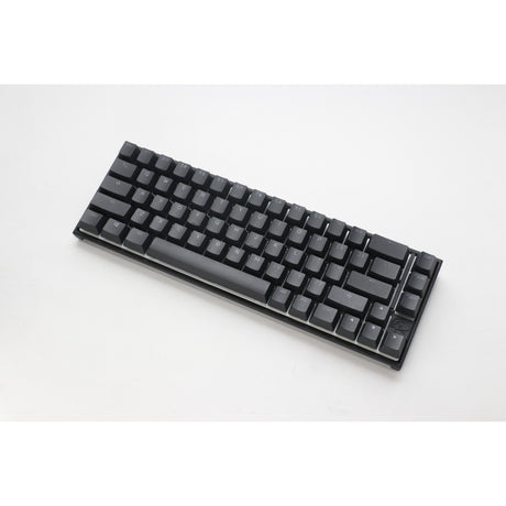 Ducky mecha pro sf rgb mekanisk tastatur (sort, us layout (qwerty), cherry mx speed silver, 65%, rgb lysdioder, pbt double-shot)