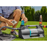 Gardena vandpumpe 5600 silent+ (sort sølv)