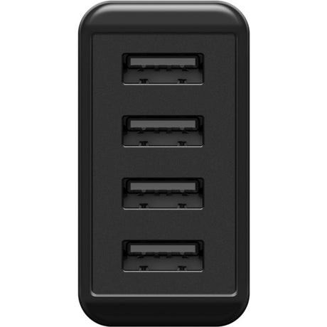 Goobay 4-vejs USB-oplader (30 W) (sort)