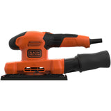 Black+decker 150w 1 3-arks orbitalsliber bew220-qs (orange sort)