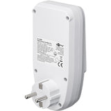 Goobay digital energiomkostningsmåler pro måleenhed (hvid)