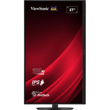 Viewsonic vg2708a 27 skærm (sort, 1x HDMI, 1x skærmport, USB-C, USB-A, lyd, 100 Hz)