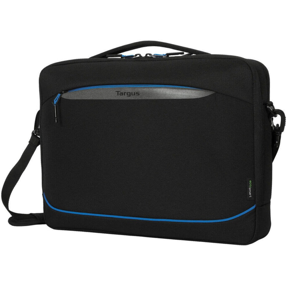 Targus 15-16" kystlinje ecosmart dokumentmappe laptoptaske (sort)